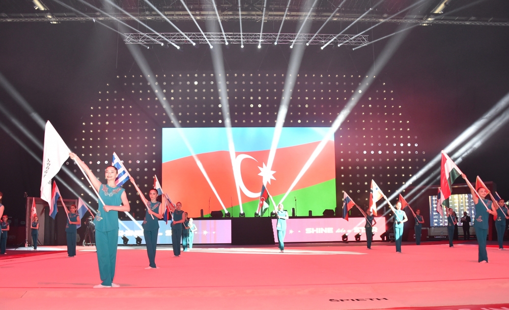 Bakıda keçirilən Avropa çempionatının açılış mərasimi keçirilib